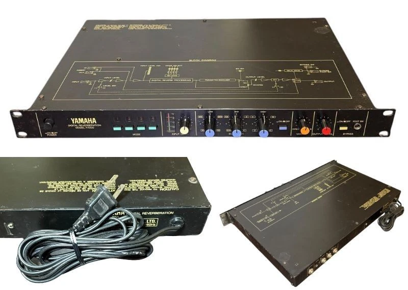 YAMAHA Digital Reverb Model R1000 PA Equipment 100V 50/60Hz Vintage 1983 Japan - Image 1 of 4