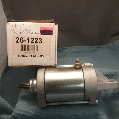 NUEVO MOTOR DE ARRANQUE WPS 26-1223/SMU00313 REPUESTO PARA HONDA TRX 650 RUBICON Foto 1 de 4
