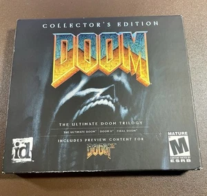 Doom: Collector's Edition (PC, 2003) PC Game Complete w/Sleeve Ultimate Trilogy - Picture 1 of 8