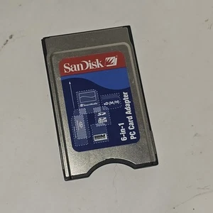 Sandisk PCMCIA Memory Card Adapter | SD SDHC XD | USED | Apple, Windows - Picture 1 of 4