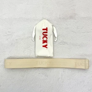 The Original Tucky Rubber Belt Size M/L (Fits Pants Sizes 7-2XL) Cream w/Pouch - Picture 1 of 7