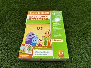 NEW LeapFrog Tag Junior LeapReader 6-book Set — GET READY TO READ: SHORT VOWELS - Picture 1 of 11