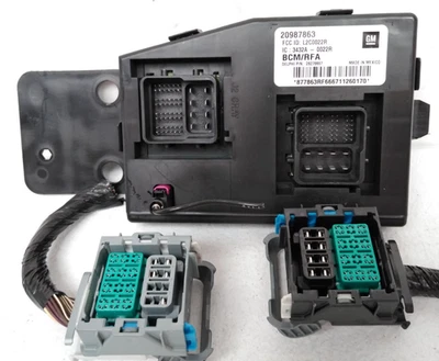 20987863 Chevy 2009 2012 Colorado GMC Canyon Hummer H3 módulo de control de carrocería V35 Foto 1 de 4