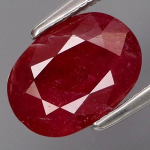 1.93Ct.UNHEATED! Precious Gem Natural Top Red Pink Ruby Gemstone - Picture 1 of 4