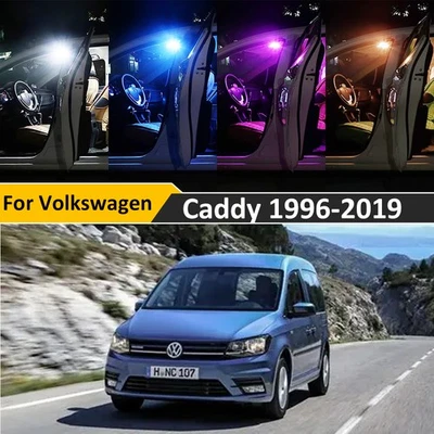 LED Interior Light Bulb Kit For 1996-2019 Volkswagen VW Caddy II III IV 2 3 4 - Image 1 of 4