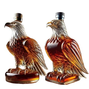 Einzigartige Adler Whisky Glas Karaffe Flasche Exquisite Deko Geschenke für Männer, Papa - Bild 1 von 13