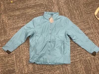 Chaqueta Abrigo Marks and Spencer Thermowarmth Puffer Gris Azul Talla US XL Foto 1 de 4