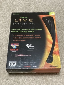 Original Xbox Live Starter Kit Tetris Worlds Headset BRAND NEW FACTORY SEALED! - Picture 1 of 11