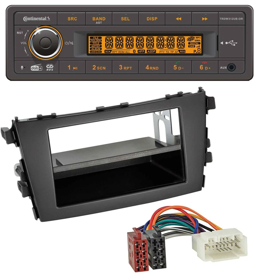 Continental Bluetooth MP3 USB DAB Autoradio für Suzuki Celerio (LF, ab 2014) - Bild 1 von 4