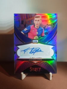 2024-25 Panini Select FIFA Fermín López Auto Prizm - FC Barcelona - Picture 1 of 2