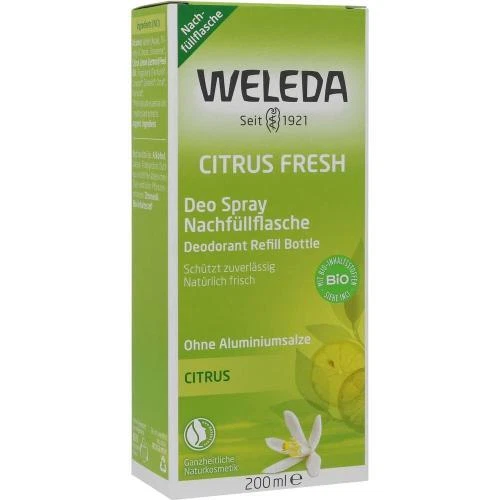 WELEDA Citrus Fresh Deo Spray Nachfüllflasche 200 ML - Bild 1 von 1