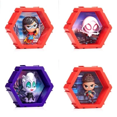 Marvel Disney WOW PODS 4D - Lote de 4 SHURI, Ghost-Spider, Ms Marvel y Úrsula Foto 1 de 2