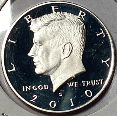 2010 S Kennedy Half Dollar, Silver Proof - Image 1 of 2