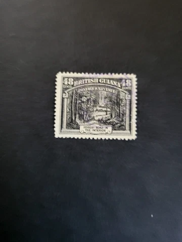 Stamps British Guiana  Scott #217 used Cover