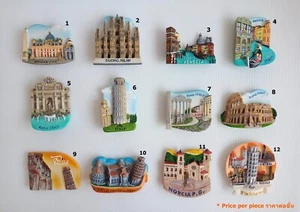 Italy Landmark Souvenir Magnet Collection Gift for Refrigerator - Bild 1 von 27