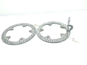 12 BMW K1600 GTL Front Disc Brake Rotors INV - Picture 1 of 6