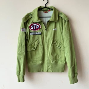 RARE dodge by RICHARD PETTY STP PUMA racing nascar jacket "S" S-M size vintage - Picture 1 of 17