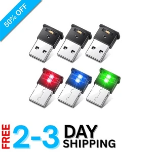 Kompakte 8-farbige USB LED-Leuchten mit intelligentem Dimmen - dekoratives Beleuchtungsset - Bild 1 von 9