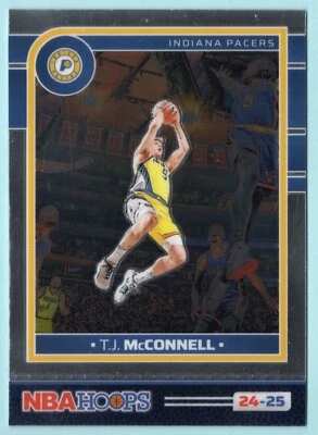 2024-25 PANINI NBA HOOPS OPTI-CHROME PREMIUM CARD - 49 T.J. McCONNELL (PACERS) - Image 1 of 2