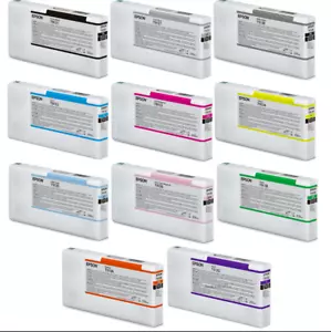 ORIGINAL Epson Inks Set für Epson SC - P5000 / 5070 + Maint box Ultra Chrome HD - Bild 1 von 2