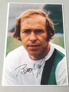 BERND RUPP 'Borussia Mönchengladbach 1974' signed signiert Foto 10x14 Autogramm - Picture 1 of 1