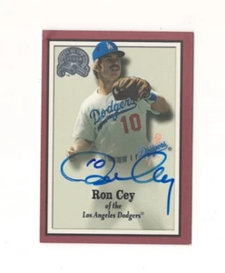 2000 Fleer Greats of the Game Ron Cey #15 ~ Signed Auto ~ Los Angeles Dodgers - Picture 1 of 2