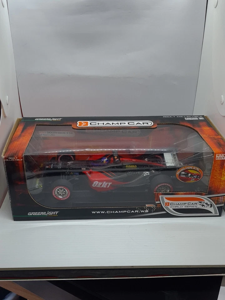 1:18 Robert Doornbos #14 Minardi OzJet Indy CHAMPCAR 2007 Equipo EE. UU. Edición Limitada Foto 1 de 4
