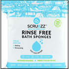 Disposable No Rinse Bathing Wipes - 25 Pack - All-in-1 Single Use Shower Wipes**