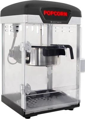 West Bend Stir Crazy Theater Popcorn Popper Popcorn Maker Machine 4 Qt. Black - Изображение 1 из 4