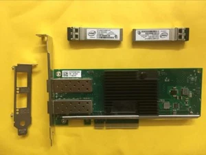 Intel Ethernet Converged Network Adapter X710-DA2 PCI E 3.0 x8+2PCS Intel Module - Picture 1 of 7