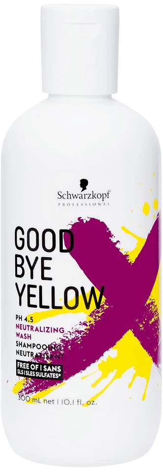 Schwarzkopf GoodBye Yellow Anti-Yellow Shampoo 10.1 oz