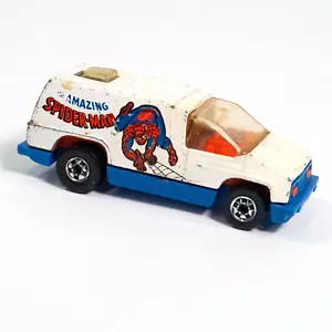 Hot Wheels Scene Machine The Amazing Spider-Man Van 1978 weiß HONG KONG - Bild 1 von 10