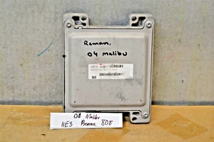 19210073 Chevrolet Malibu 2003-2005 Engine Computer Unit ECU Module 1M5 808 B2 - Picture 1 of 3