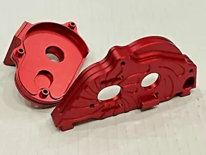 Aluminum MOTOR MOUNT / Center Gear Box Arrma Granite 3S AR310781 Red - Picture 1 of 4