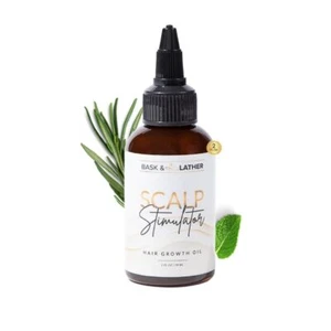 Scalp Stimulator Hair Growth Oil - Mint, Rosemary & Grapeseed, 2oz - Picture 1 of 6