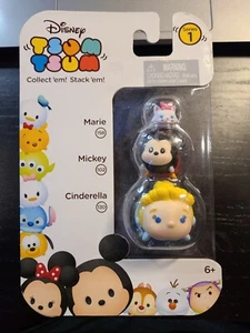 Disney Tsum Tsum Series 1, Marie (158), Mickey (102), Cinderella (130) - Picture 1 of 1
