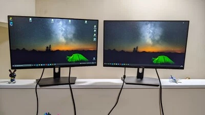 Dual Dell Monitor Set up  - Image 1 of 4