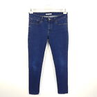 Levi's Jeans 711 Skinny Damen W30 L32 Blau Indigo Stretch Denim Hose