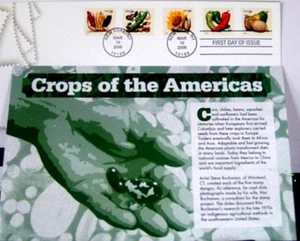 CROPS OF THE AMERICAS STAMP 1st DAY CEREMONY PROGRAM MARCH 16, 2006 - Picture 1 of 2