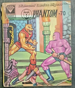 INDIA DIAMOND COMICS DIGEST: FANTASMA-70 ISLA MISTERIOSA INGLÉS - Imagen 1 de 6