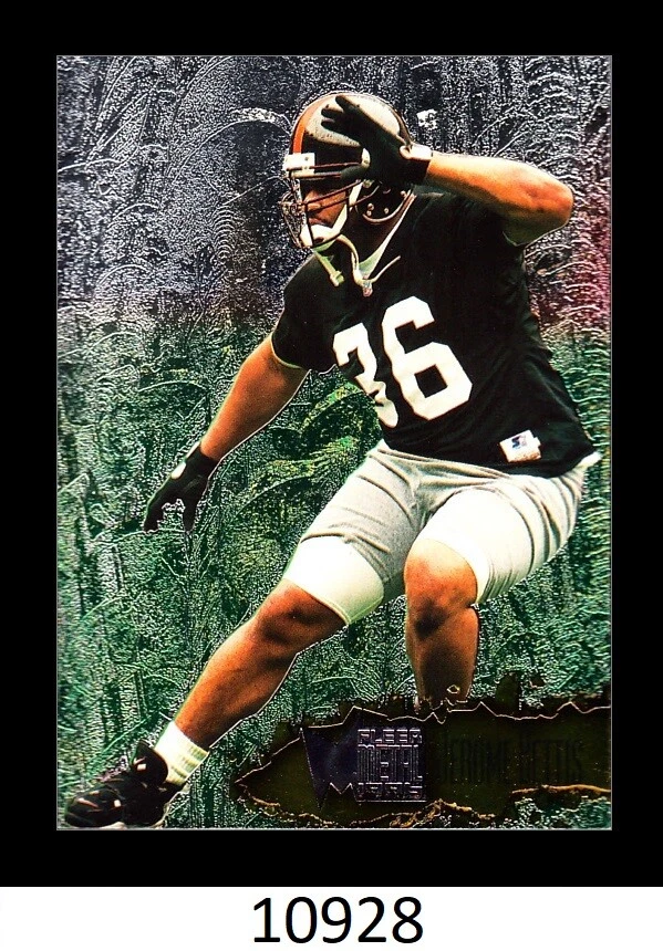 1-1996 FLEER METAL BASE JEROME BETTIS STEELERS CARD#96 - Image 1 of 1