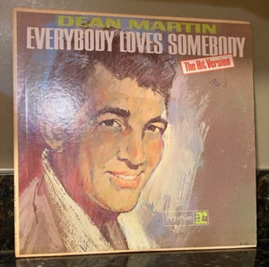 DEAN MARTIN EVERYBODY LOVES SOMEBODY THE HIT VERSION REPRISE RECORDS LP R 6130 - Picture 1 of 4