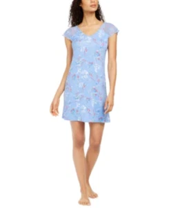 Charter Club Nachthemd mit Spitzenärmeln Wildflower XS - Bild 1 von 3