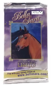 Bella Sara Northern Lights Unopened Pack 5 Cards Per Pack - Picture 1 of 2