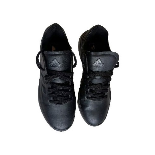 Adidas Trainer Junior nere stringate taglia UK 6