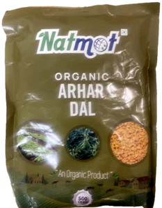 ORGANIC ARHAR DAL 500G | Freshly Packed | Direct from India - Picture 1 of 2
