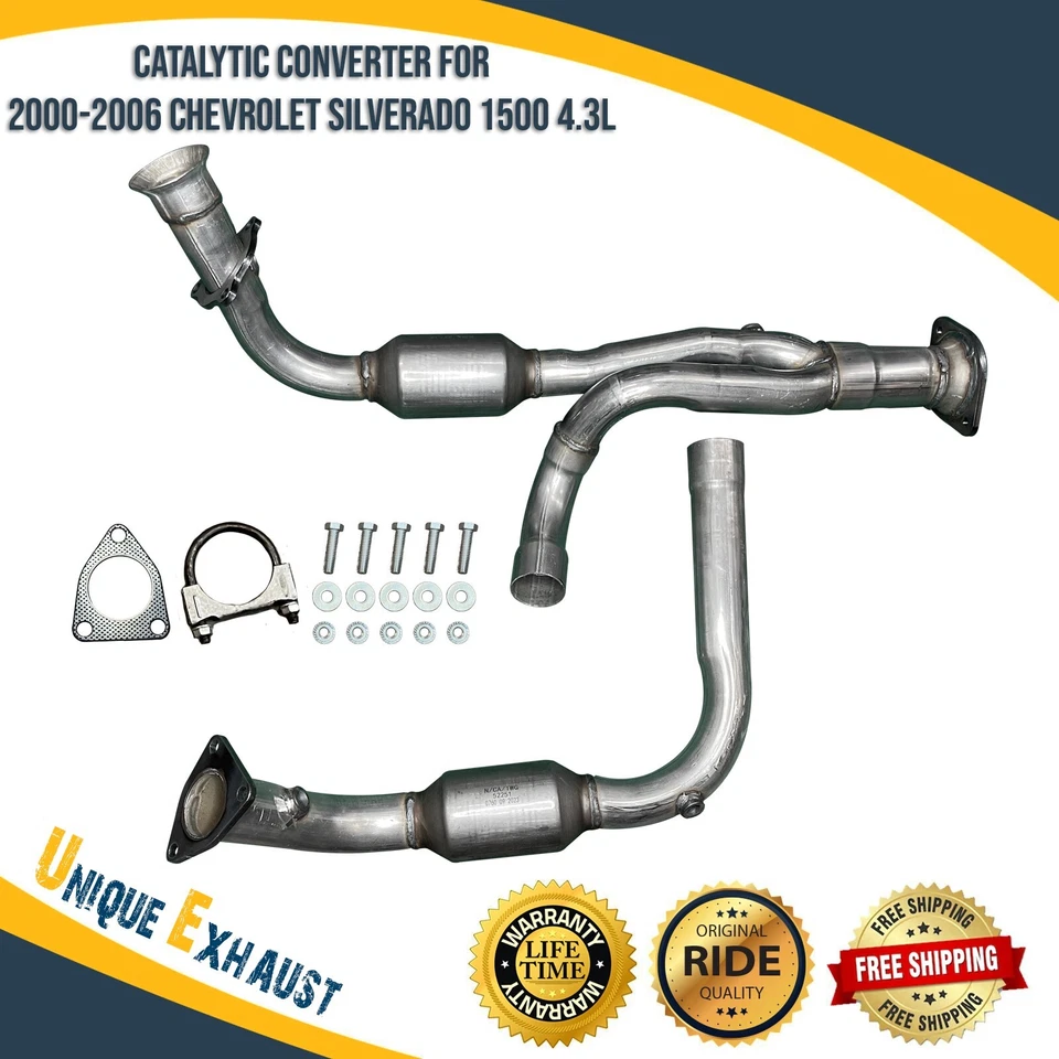 Convertidor catalítico para Chevrolet Silverado 1500 2000-2006 4,3 L envío rápido Foto 1 de 4