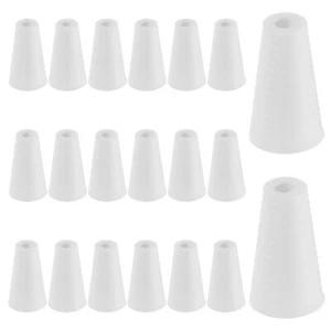 Plastic Window Blind Cord Knobs Drops Pull End, 20Pcs, White - Picture 1 of 6