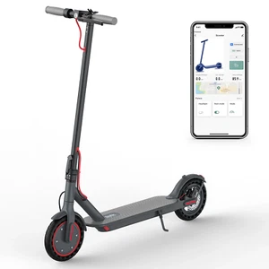 J078 Electric Scooter for Men and Women 8.5" Solid Tire 19Mph Power by 350W Moto - Picture 1 of 12