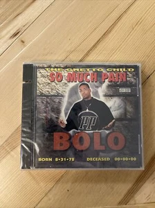 NOS Sealed Bolo So Much Pain CD Explicit 1996 Gas Chamber RARE Promotional - Picture 1 of 4